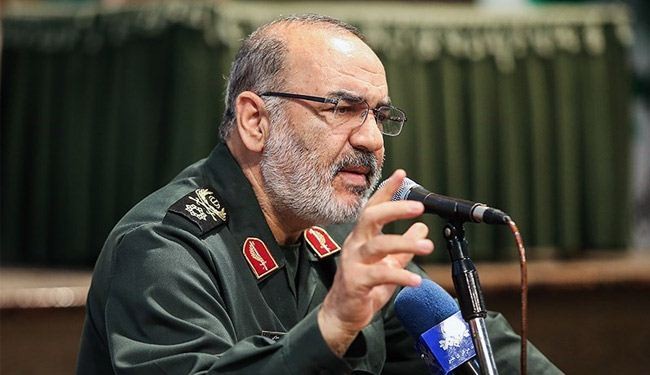 نائب القائد العام للحرس الثوري الايراني اللواء حسين سلامي
