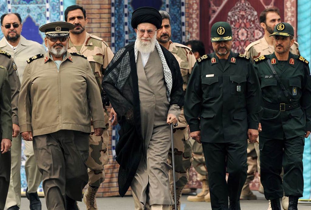 Hassan-Firuzabadi-Khamenei-Mohammad-Ali-Jafari